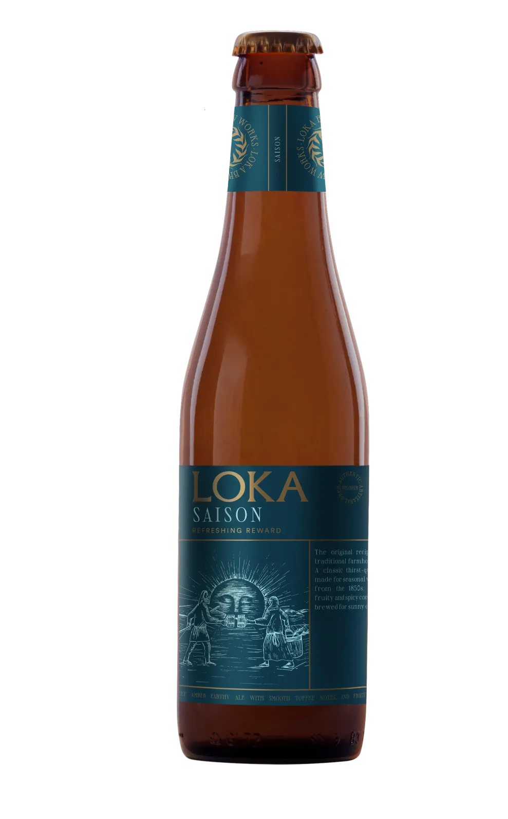 Saison bottle